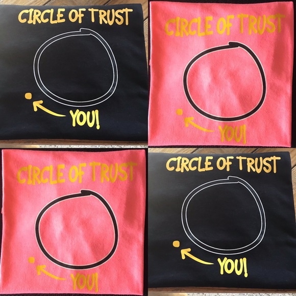 Black Circle of Trust Short Sleeve Tee - Picture 2 of 4